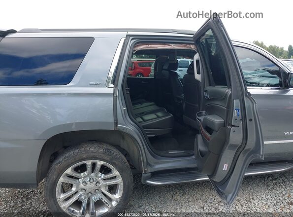 1GKS2BKC1JR234722 2018 GMC YUKON Gray Vista de la etiqueta del VIN