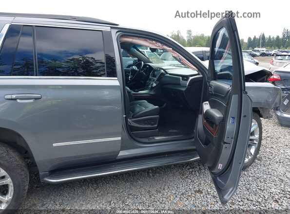 1GKS2BKC1JR234722 2018 GMC YUKON Gray Vista interior delantera