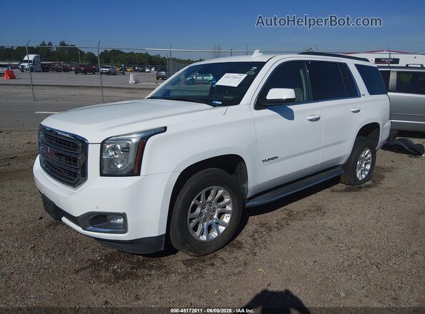1GKS2BKC1LR263298 2020 GMC YUKON White Առջևի ձախ երեք քառորդ տեսարան