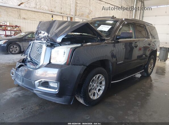 1GKS2BKC5GR155790 2016 GMC YUKON Gray Առջևի ձախ երեք քառորդ տեսարան