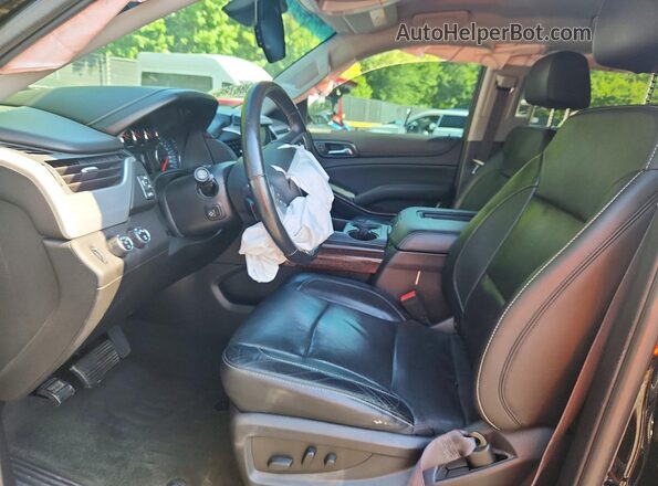 1GKS2BKC5HR176575 2017 GMC YUKON Black წინა სალონის ხედი