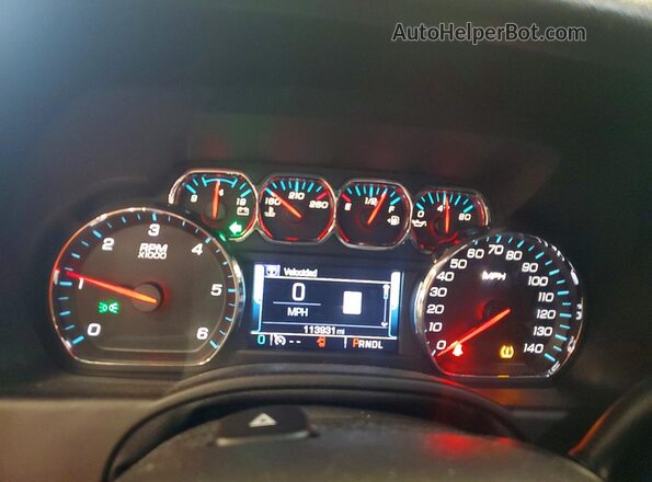 1GKS2BKC8HR140296 2017 GMC YUKON Black Vista del cuadro de instrumentos