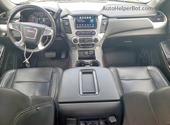 1GKS2BKCXKR186459 2019 GMC YUKON Black წინა პანელის ხედი