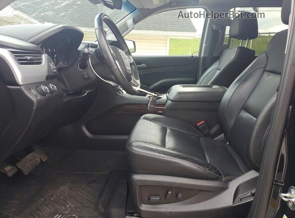 1GKS2BKCXKR186459 2019 GMC YUKON Black წინა სალონის ხედი