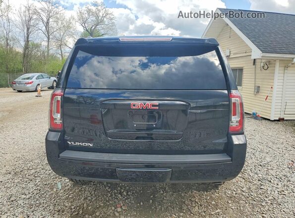 1GKS2BKCXKR186459 2019 GMC YUKON Black უკანა ხედი