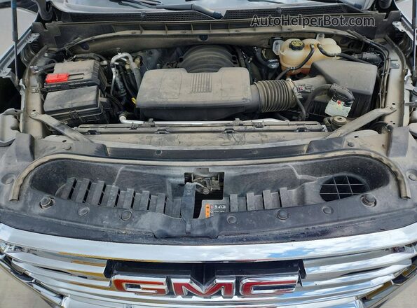 1GKS2BKD3PR136776 2023 GMC YUKON Silver ძრავის განყოფილების ხედი