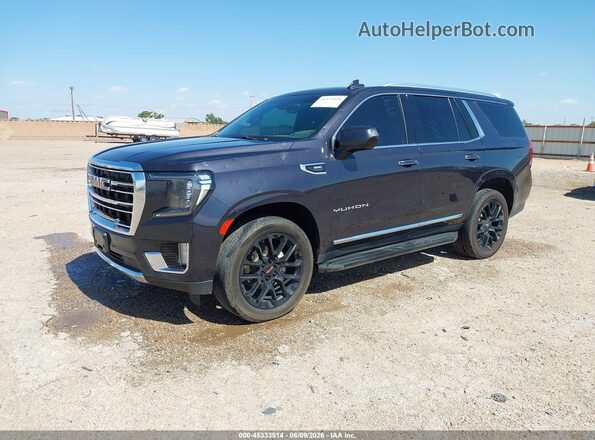 1GKS2BKD4PR137824 2023 GMC YUKON Black Առջևի ձախ երեք քառորդ տեսարան