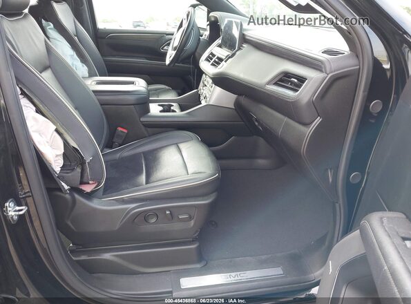 1GKS2BKD4RR230703 2024 GMC YUKON Black Widok wnętrza z przodu