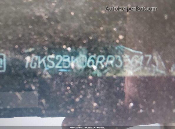 1GKS2BKD6RR356173 2024 GMC YUKON White Widok komory silnika