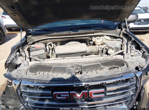 1GKS2BKDXMR379268 2021 GMC YUKON Dark Brown Вид сзади