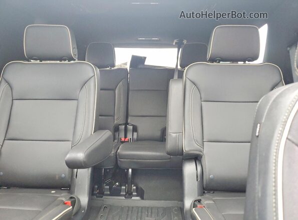 1GKS2BKT4PR483301 2023 GMC YUKON Black Rear seats view