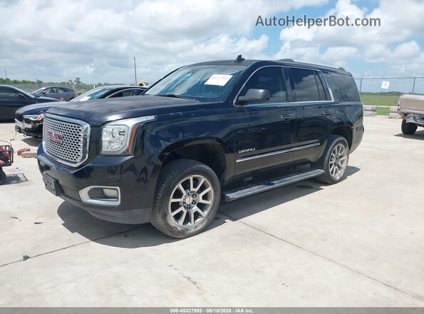 1GKS2CKJ1GR355568 2016 GMC YUKON Black Передня ліва чверть