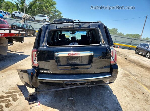 1GKS2CKJ2HR371876 2017 GMC YUKON Black უკანა ხედი