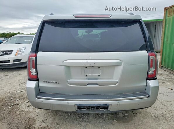 1GKS2CKJ3JR225167 2018 GMC YUKON Silver უკანა ხედი