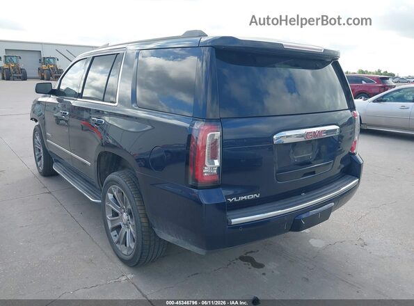 1GKS2CKJ3JR372024 2018 GMC YUKON Черный Задняя левая четверть
