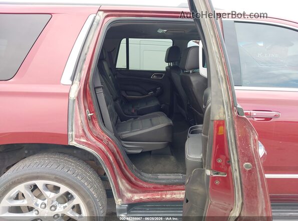 1GKS2CKJ7JR264604 2018 GMC YUKON Red Widok naklejki z numerem VIN