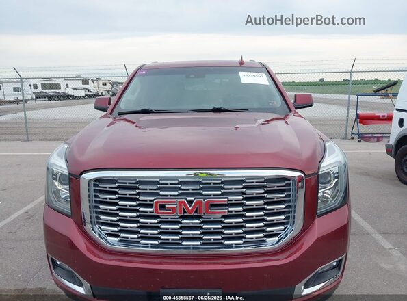 1GKS2CKJ7JR264604 2018 GMC YUKON Red Widok z przodu