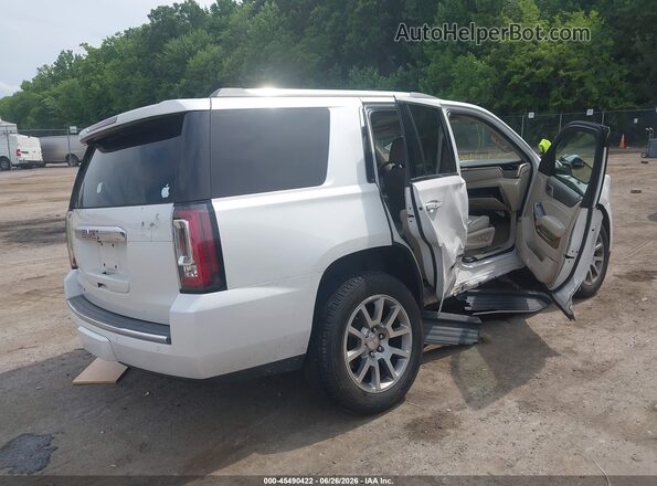 1GKS2CKJ8HR295886 2017 GMC YUKON Белый Задняя правая четверть