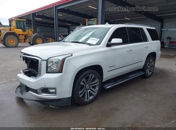1GKS2CKJ8JR236150 2018 GMC YUKON White Передня ліва чверть