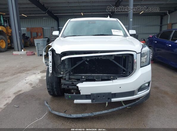 1GKS2CKJ8JR236150 2018 GMC YUKON White Вид задньої частини салону