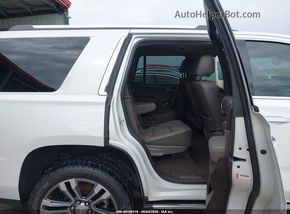1GKS2CKJ8JR236150 2018 GMC YUKON White Вид наклейки з VIN-кодом