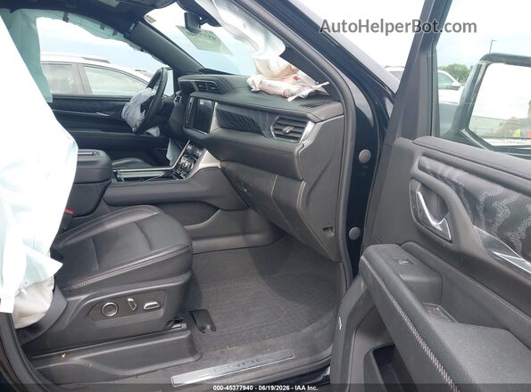 1GKS2DKL6PR418848 2023 GMC YUKON Black Widok wnętrza z przodu