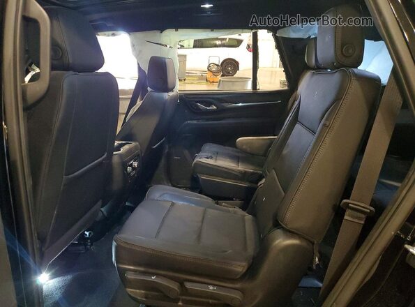 1GKS2DKL7PR346266 2023 GMC YUKON Black Widok wnętrza z tyłu