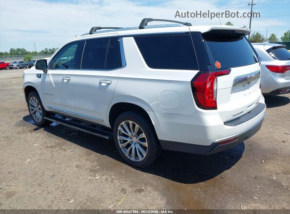 1GKS2DKT9MR332803 2021 GMC YUKON Белый Задняя левая четверть