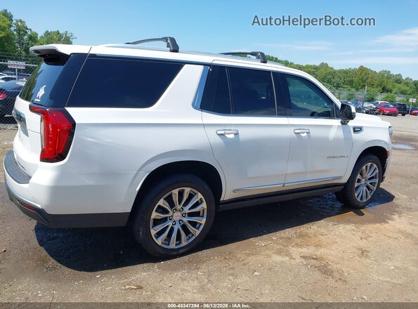 1GKS2DKT9MR332803 2021 GMC YUKON Белый Панорамный вид салона 360°