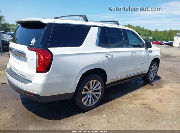 1GKS2DKT9MR332803 2021 GMC YUKON Белый Задняя правая четверть
