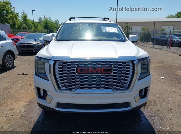 1GKS2DKT9MR332803 2021 GMC YUKON Белый Вид задней части салона