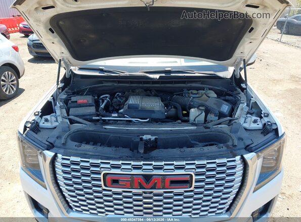 1GKS2DKT9MR332803 2021 GMC YUKON Белый Вид сзади