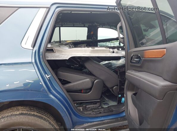 1GKS2DRL4SR150574 2025 GMC YUKON Blue Vista de la etiqueta del VIN