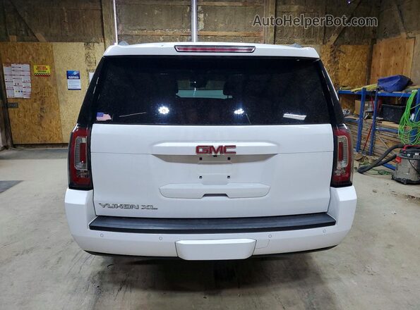 1GKS2FEC2GR256837 2016 GMC YUKON White უკანა ხედი