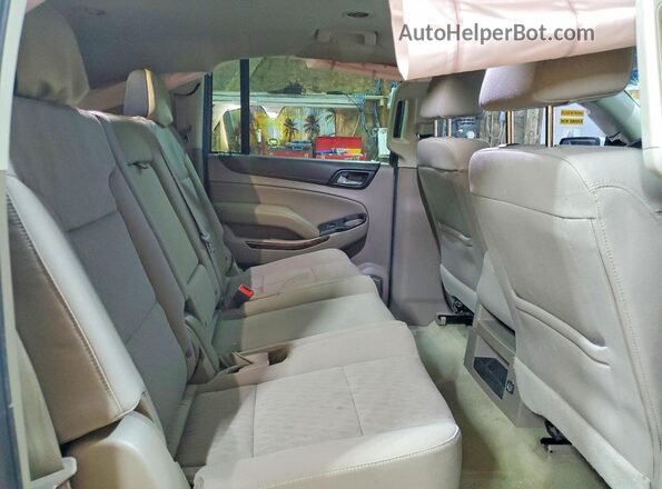 1GKS2FEC2GR256837 2016 GMC YUKON White უკანა სალონის ხედი