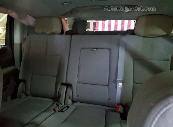 1GKS2FEC2GR256837 2016 GMC YUKON White უკანა სავარძლების ხედი