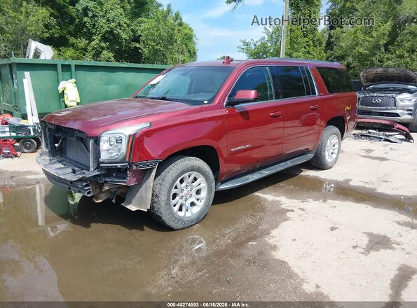 1GKS2FKC3GR473043 2016 GMC YUKON Burgundy Przód lewy