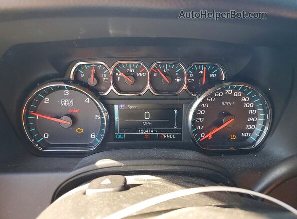 1GKS2FKC8LR287752 2020 GMC YUKON White ხელსაწყოთა პანელის ხედი