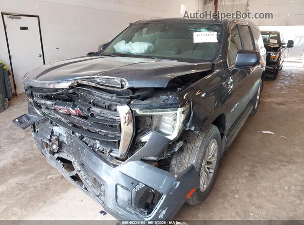 1GKS2FKDXMR389774 2021 GMC YUKON Gray წინა ხედი