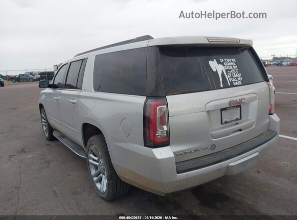 1GKS2GKC0HR316657 2017 GMC YUKON Silver Rear left