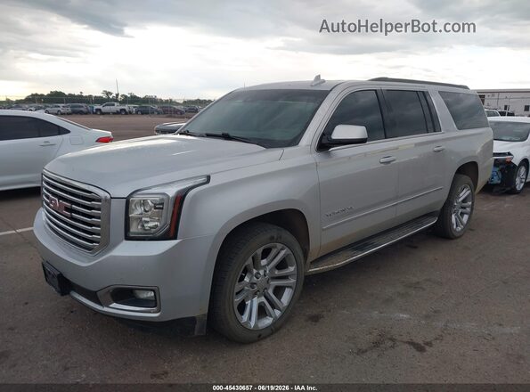 1GKS2GKC0HR316657 2017 GMC YUKON Silver Front left