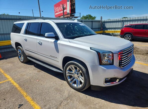1GKS2GKC0JR210943 2018 GMC YUKON White Przód prawy