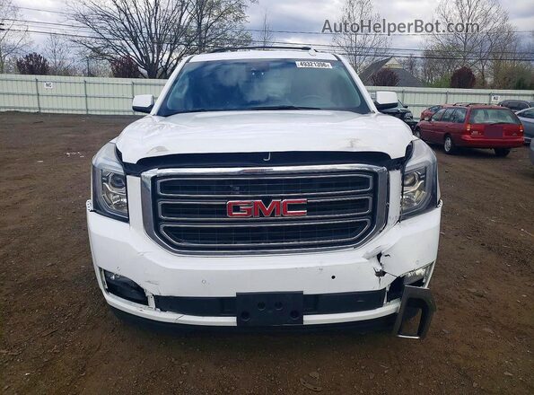 1GKS2GKC4HR306293 2017 GMC YUKON White წინა ხედი