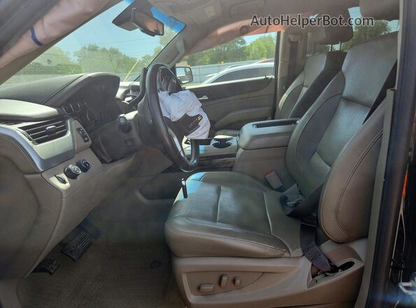 1GKS2GKC4JR140119 2018 GMC YUKON Черный Вид салона спереди