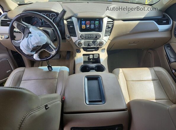 1GKS2GKC4JR140119 2018 GMC YUKON Черный Вид панели приборов