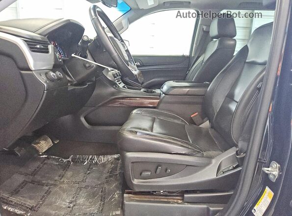 1GKS2GKC8LR238752 2020 GMC YUKON Black წინა სალონის ხედი