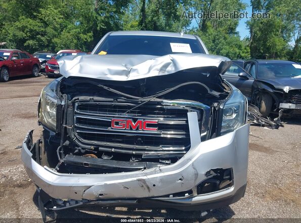 1GKS2GKC9JR239423 2018 GMC YUKON Silver Instrument cluster view