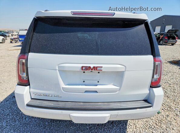 1GKS2GKC9JR262054 2018 GMC YUKON White უკანა ხედი