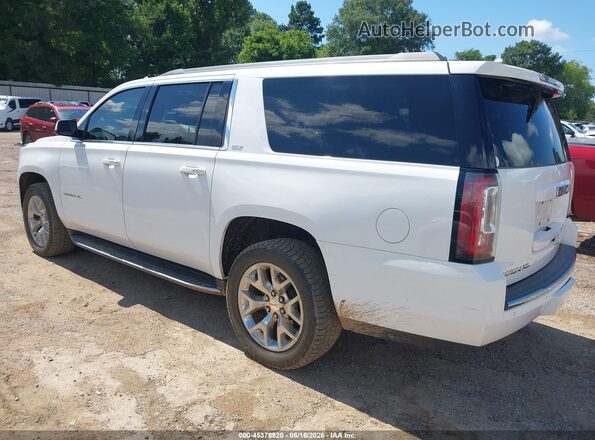 1GKS2GKCXJR148953 2018 GMC YUKON White Trasero izquierdo