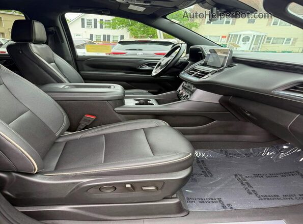 1GKS2GKD2PR217104 2023 GMC YUKON Black Widok wnętrza z przodu